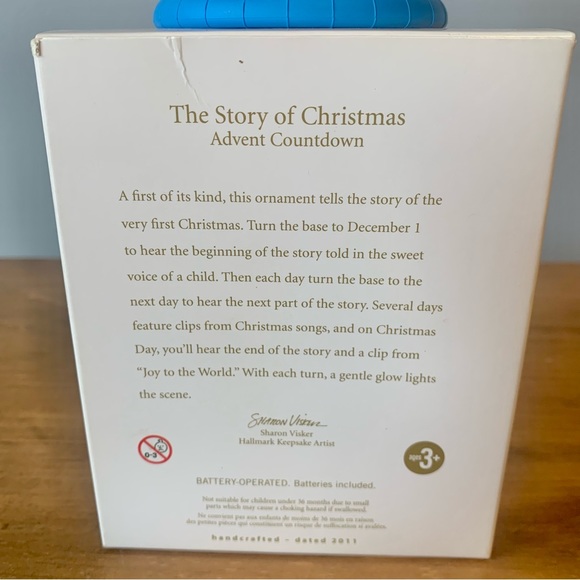 Hallmark 2011 The Story of Christmas Keepsake Ornament Nativity - Picture 9 of 12